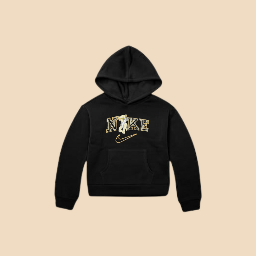 Simba Black Hoodie Unisex