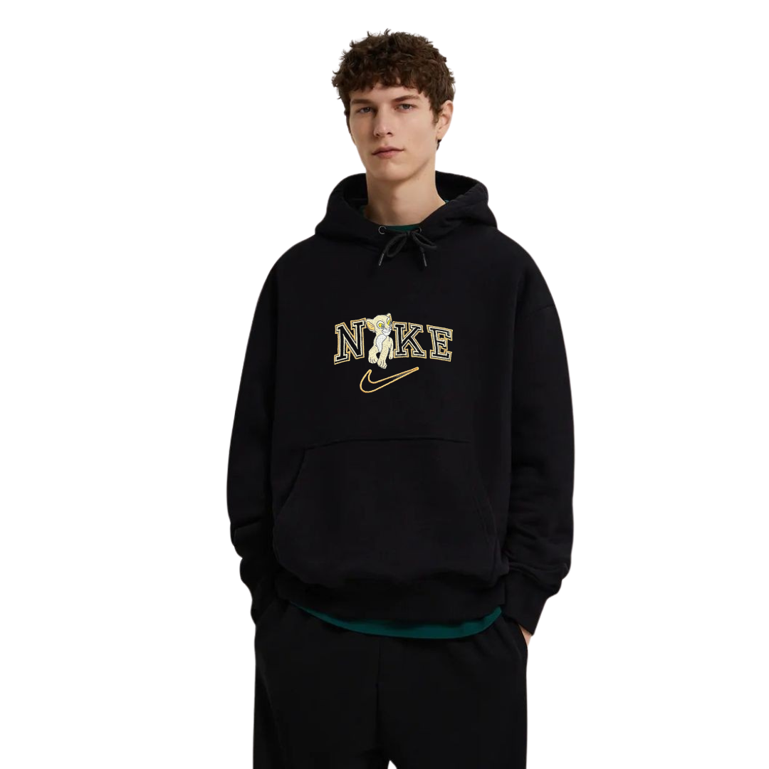 Simba Black Hoodie Unisex