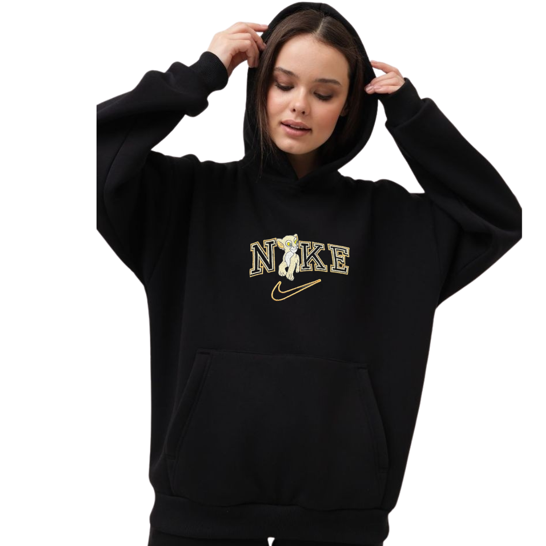Simba Black Hoodie Unisex