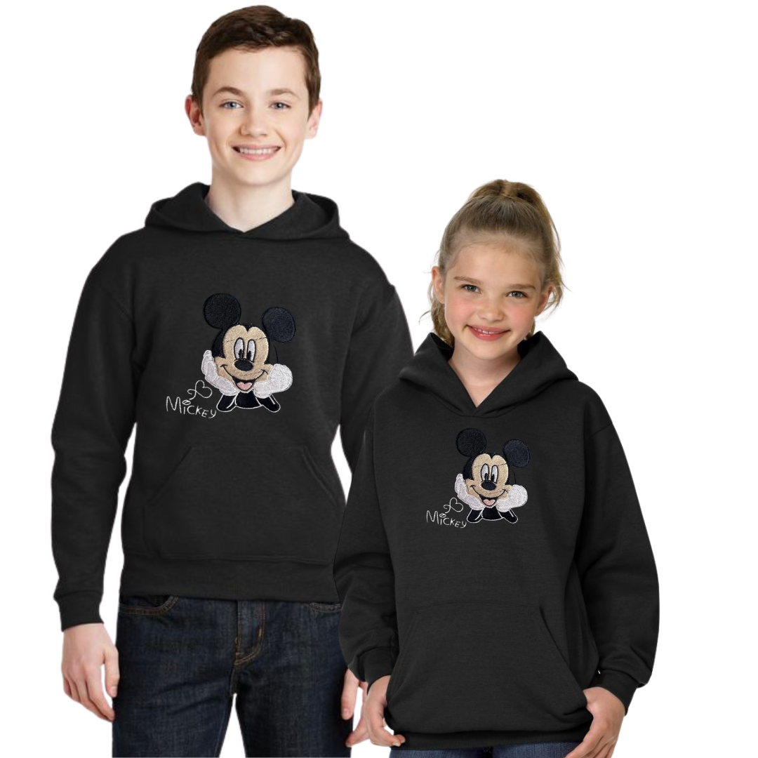 Mickey black toddler hoodie