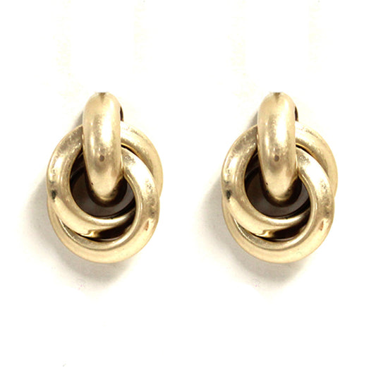 TRIPLE ROUND STUD EARRING