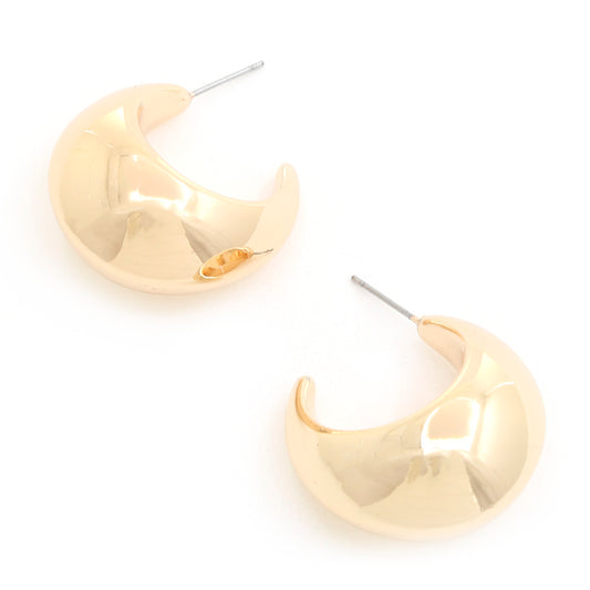 Moon Shape Earring