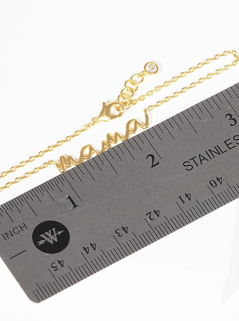 Gold Dipped Mama Bracelet