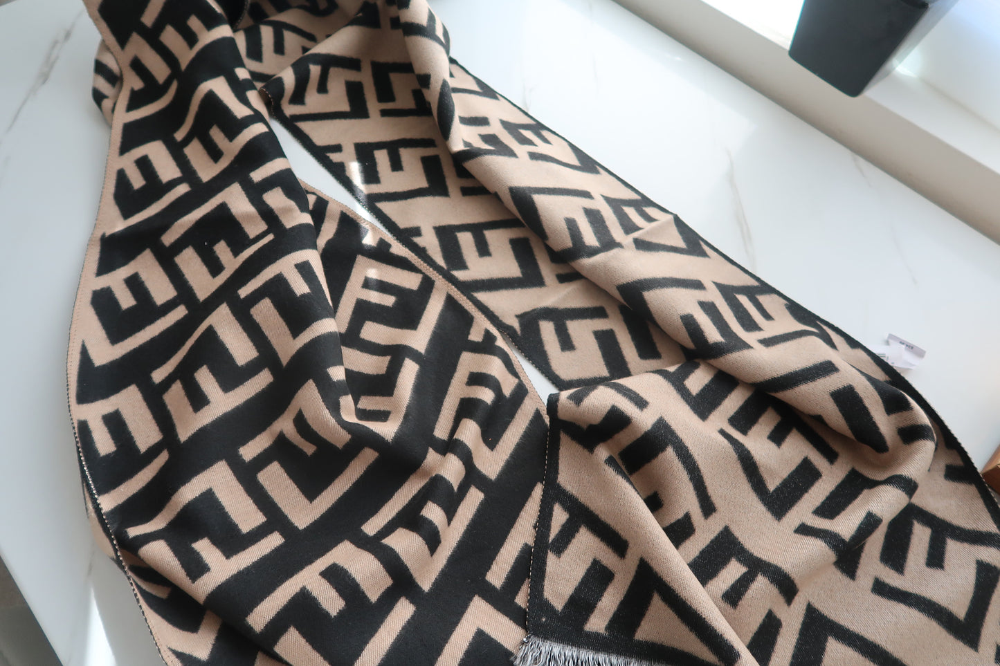 Stylish brown and black