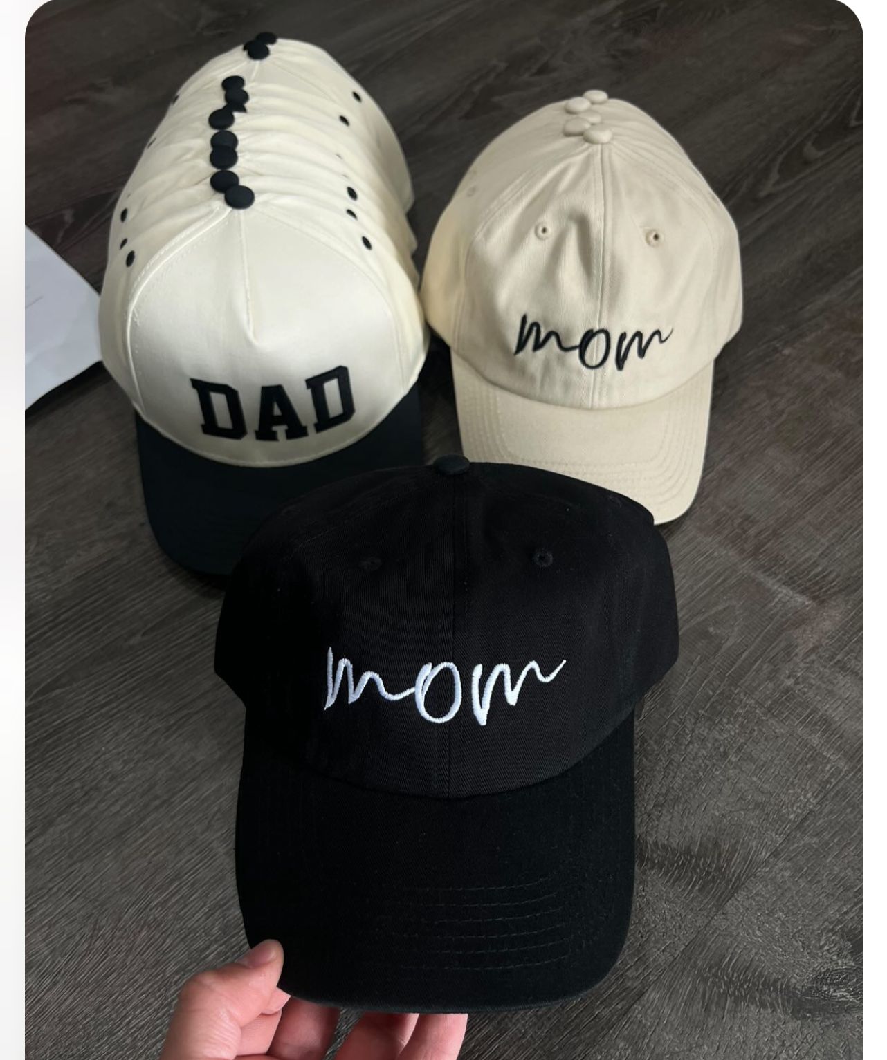 Embroidered DAD Design Cap