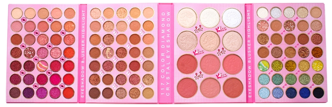 DIAMOND CRYSTAL EYESHADOW PALETTE BOOKLET