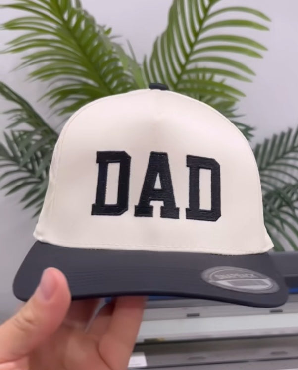Embroidered DAD Design Cap