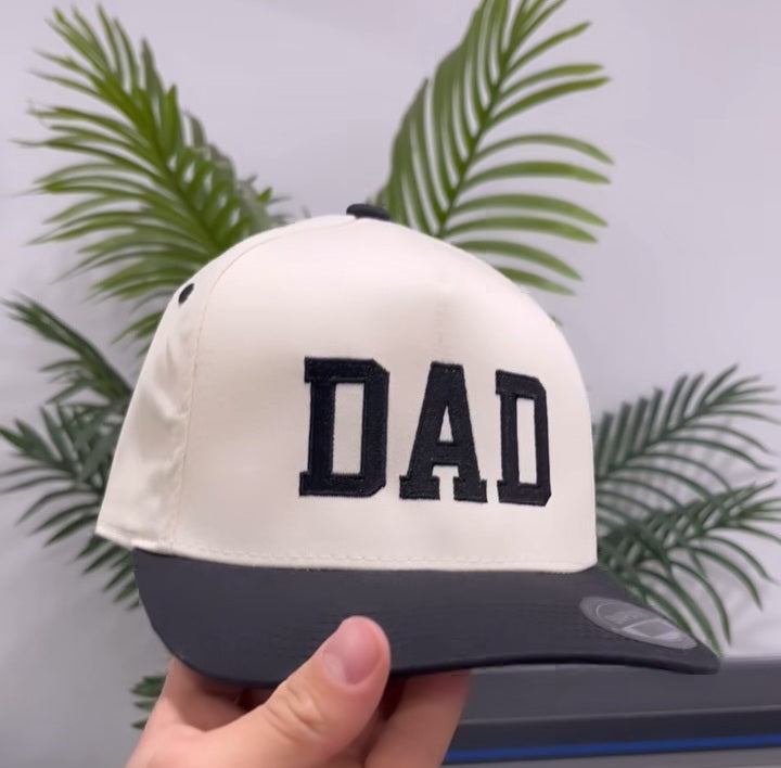 Embroidered DAD Design Cap