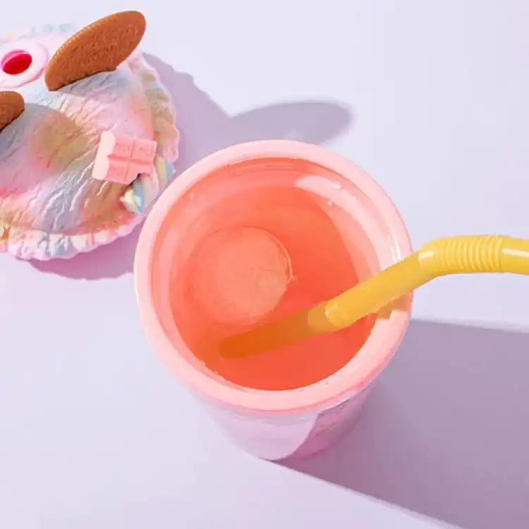Ice Cream Cookies Double Walling Tumbler with Lids and Straw