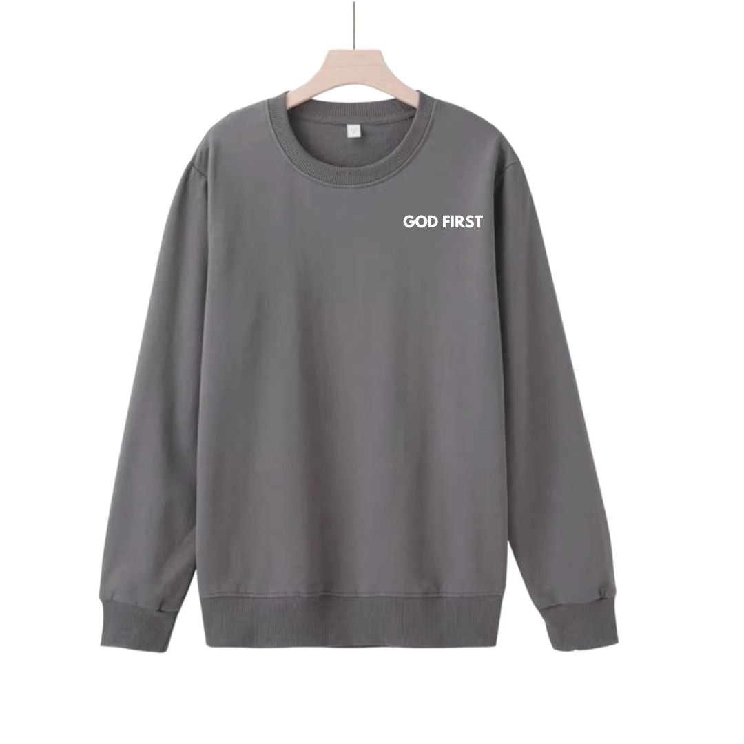 God First Crewneck Sweatshirt (Unisex)