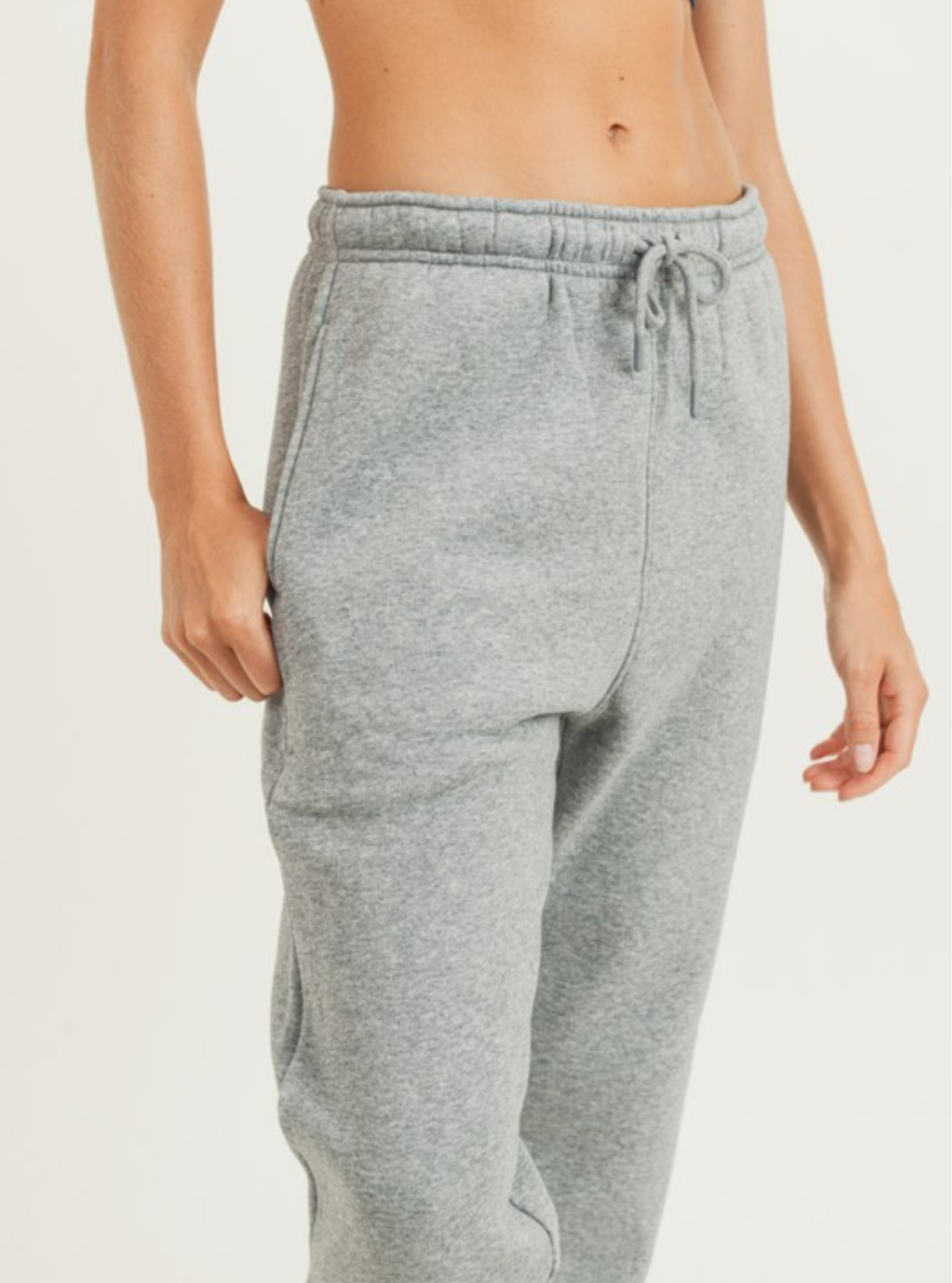 Fleece billow pants
