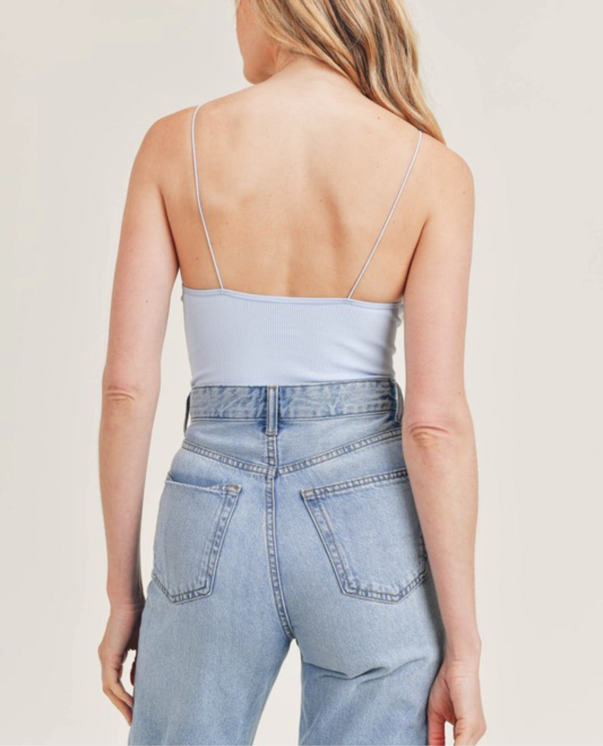 Spaghetti strap bodysuit