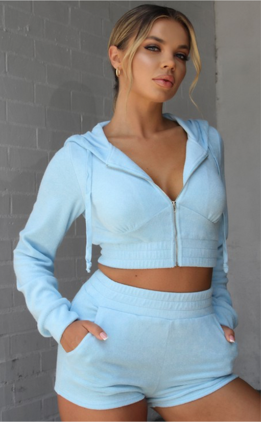 Skyblue track set