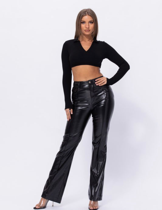 Leather pants