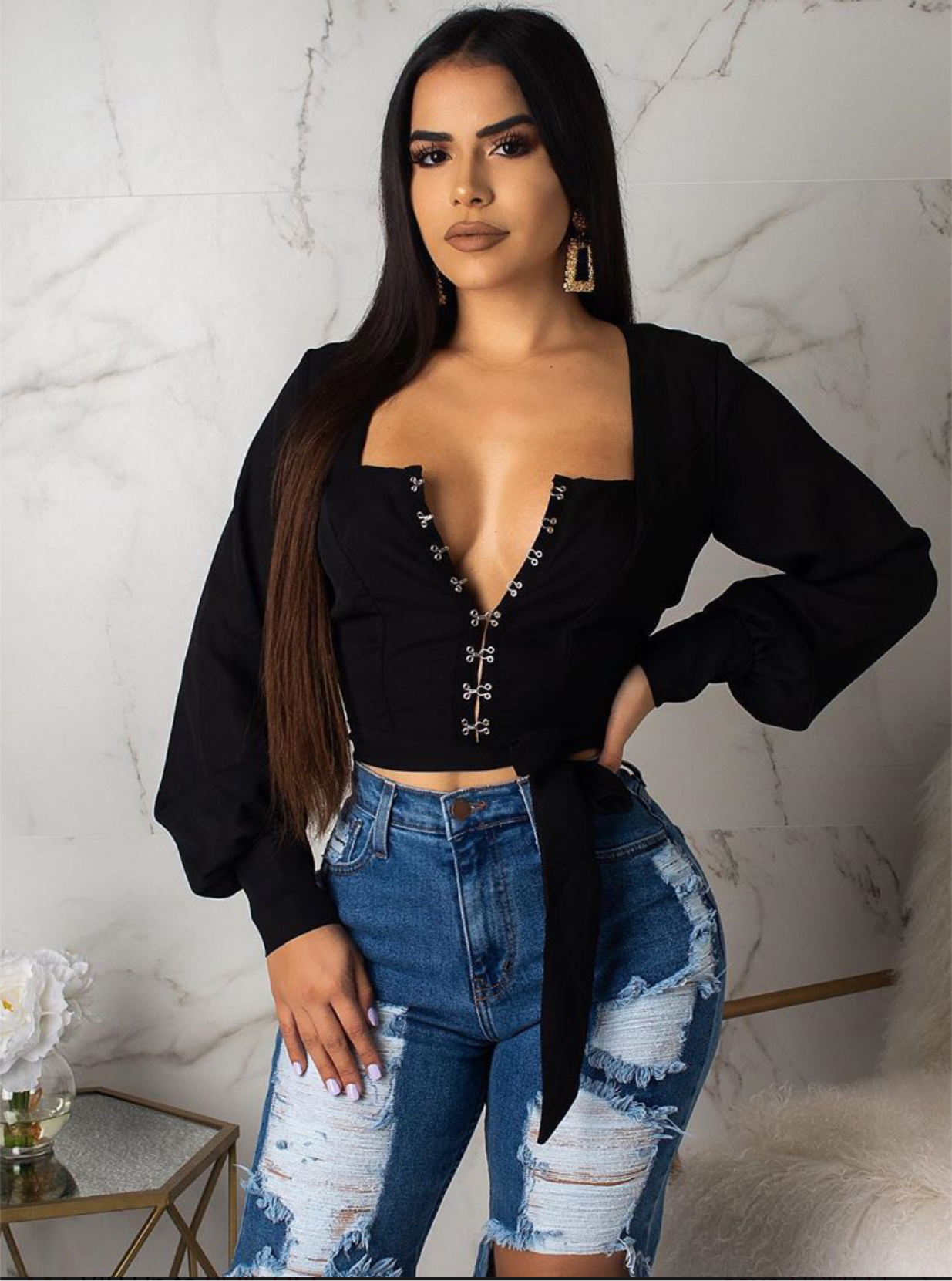 Sassy blouse