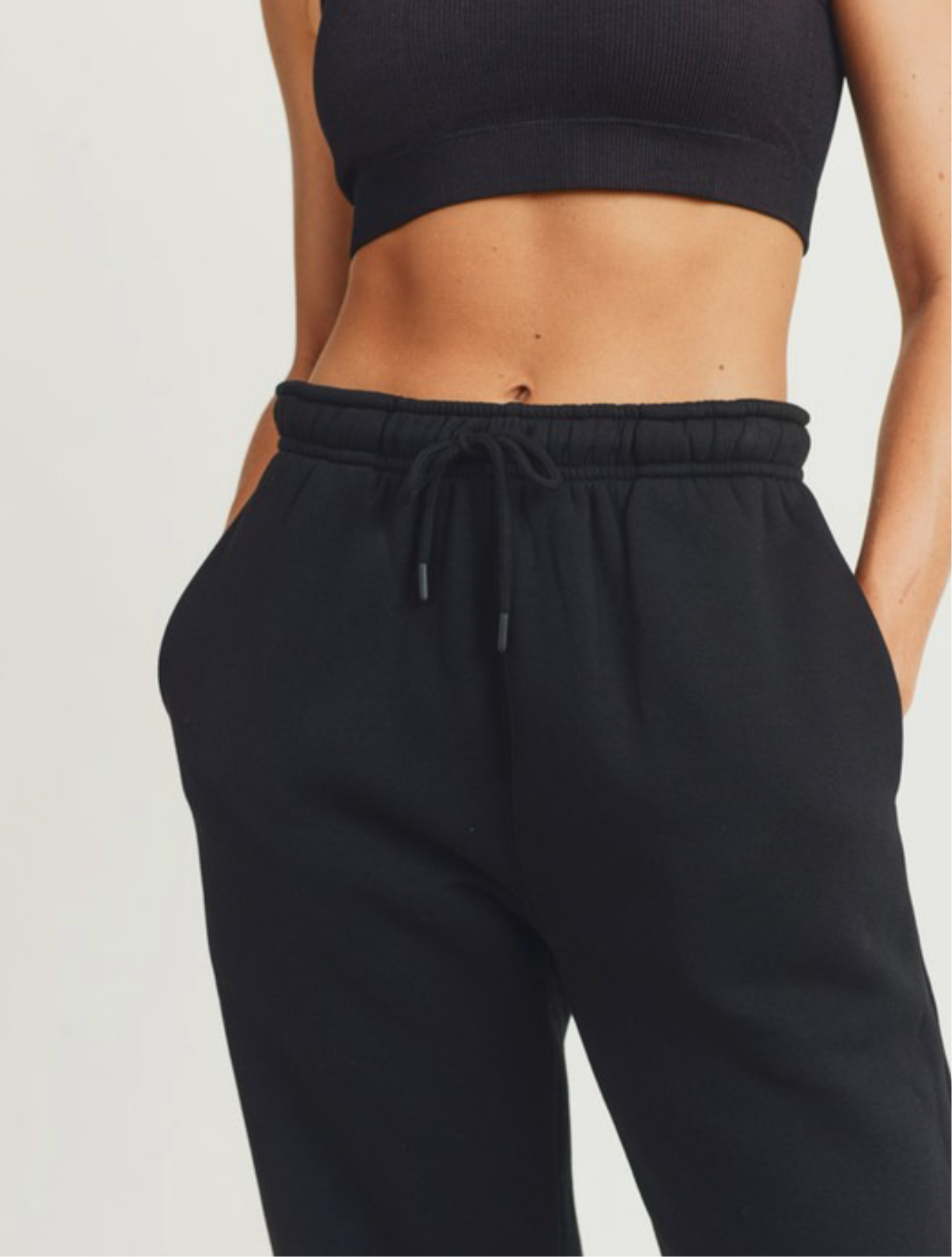 Fleece billow pants