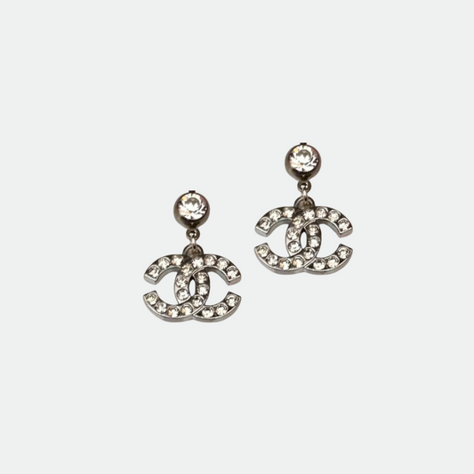 Inspired CC diamonds design earrings