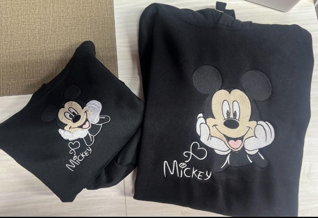 Mickey black toddler hoodie