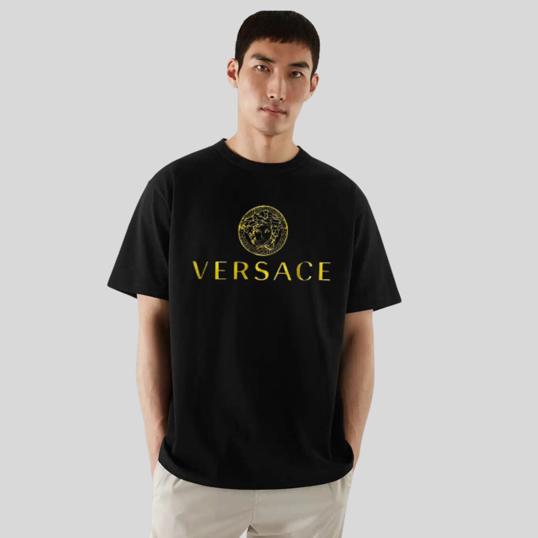 Gold and Black Versace