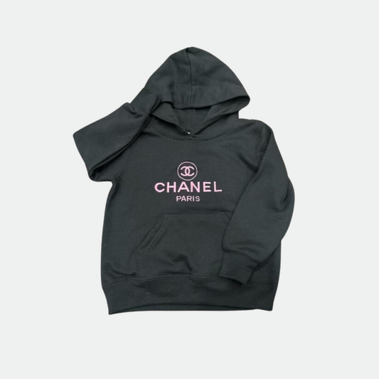 CC Black Hoodie For Toddler's (Unisex)