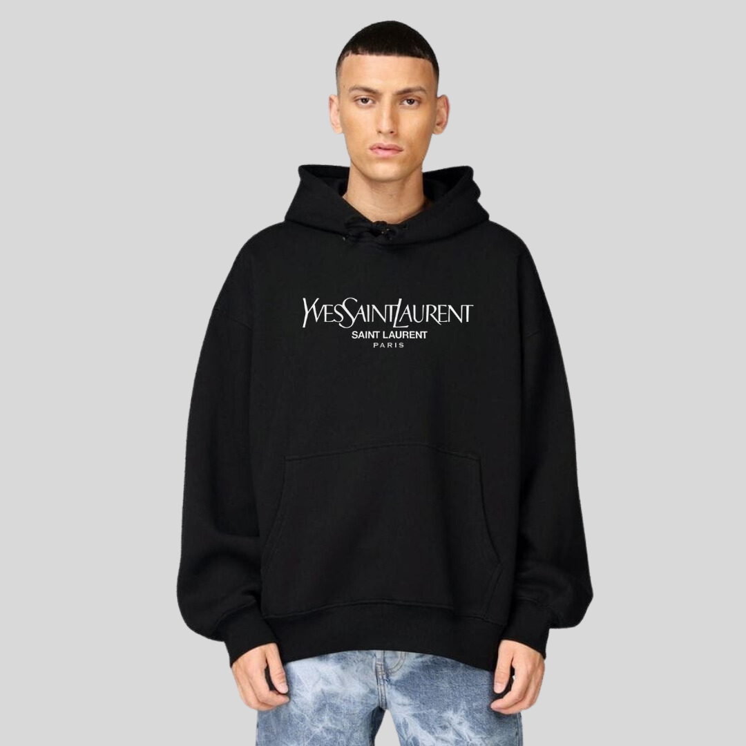 Black YSL hoodie (Unisex)