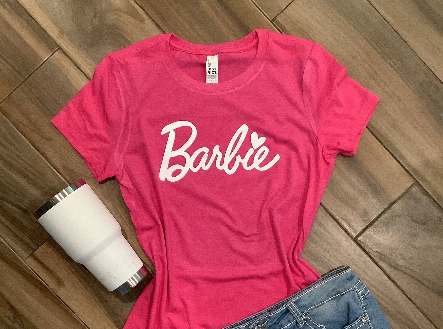Pink Barbie t-shirt