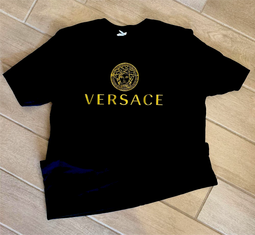 Gold and Black Versace