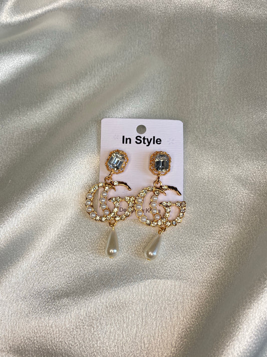 Silver inspired earrings